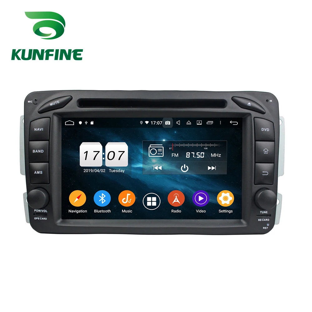 Android 9 0 Восьмиядерный 4 Гб ОЗУ 64 ПЗУ автомобильный DVD GPS навигатор мультимедийный
