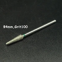 easynail1pcs round cone diamond nail drill bit mill cutter nail files nail electric drill manicure device machine accessory con