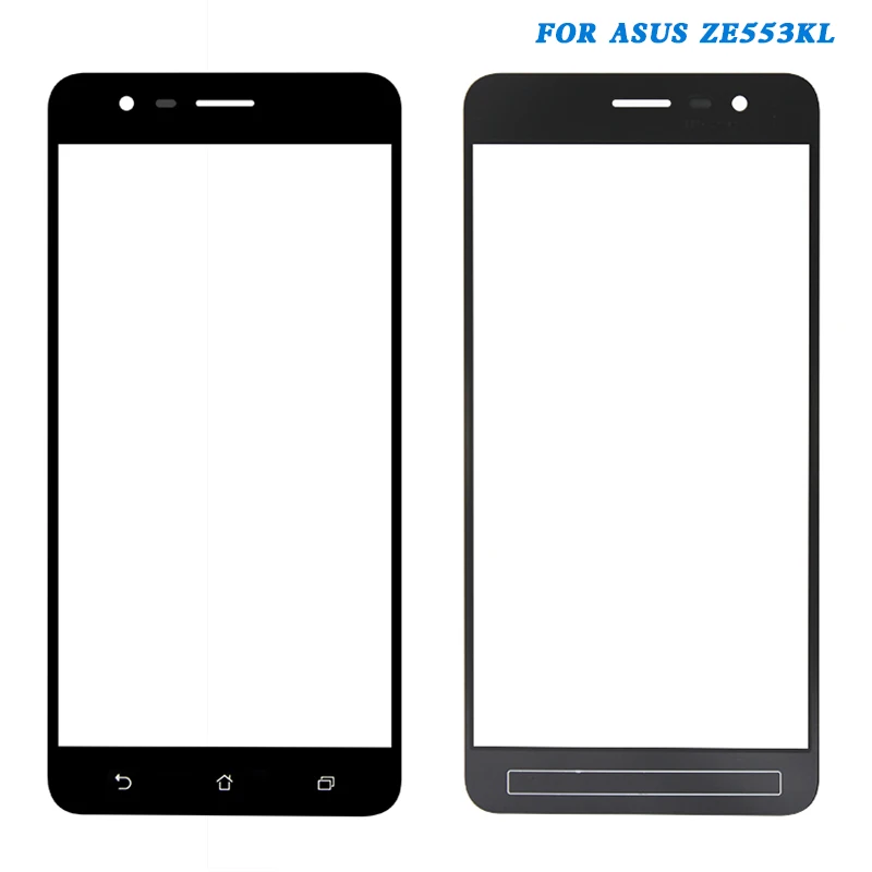 Netcosy For Asus ZE553KL Front Outer Glass Lens Cover Replacement parts Repair or Change Broken and old Parts | Мобильные телефоны