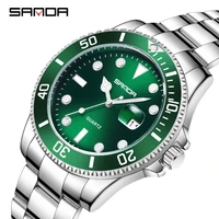 relojes hombre luxury brand men quartz watch stainless steel wristwatch business man clock date waterproof sport watches for men