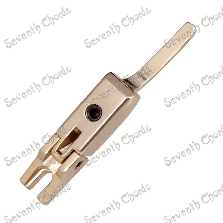 6 pcs 2 farben elektrische gitarre double locking systyem tremolo brücke gesperrt string sattelsaiten durch sattel free global shipping