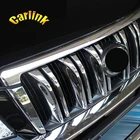 Накладка для Toyota Land Cruiser Prado 150, 2010, 2011, 2012, 2013, хромированная решетка из АБС-пластика, 6 шт.