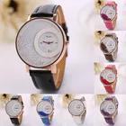 MEIBO Модные женские наручные часы с кожаным ремешком, стразы, женские часы, бесплатная доставка