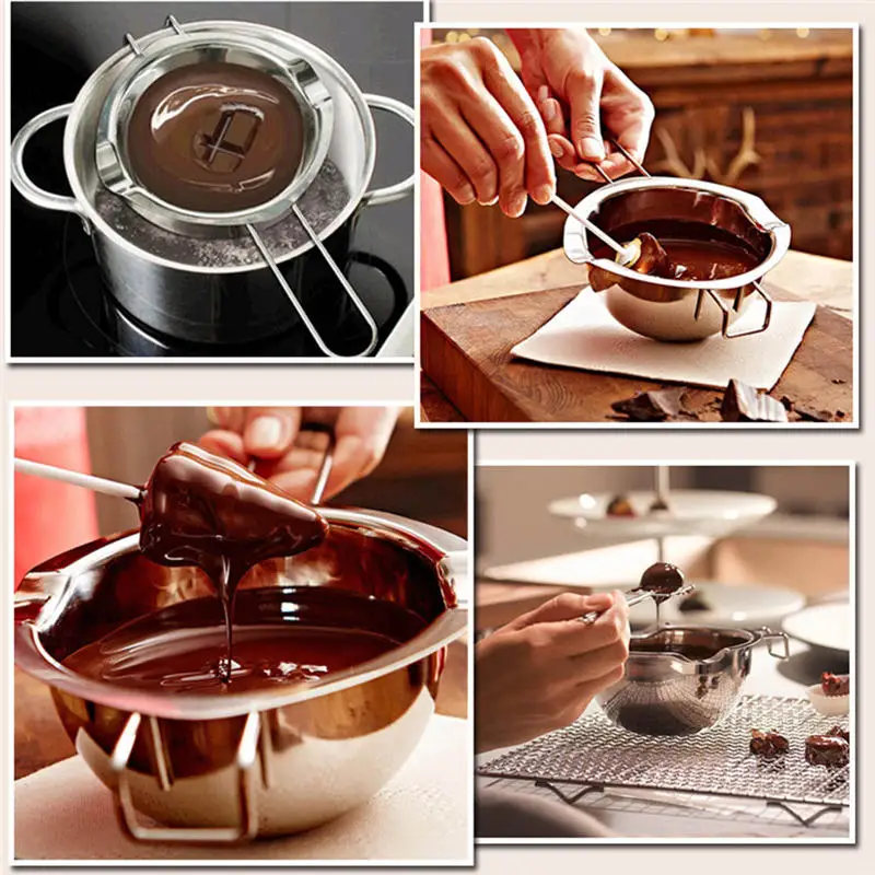 

Stainless Steel Long Handle Wax Melting Pot DIY Scented Candle Soap Chocolate Butter Melting Pot Handmade Soap Chocolate Tools