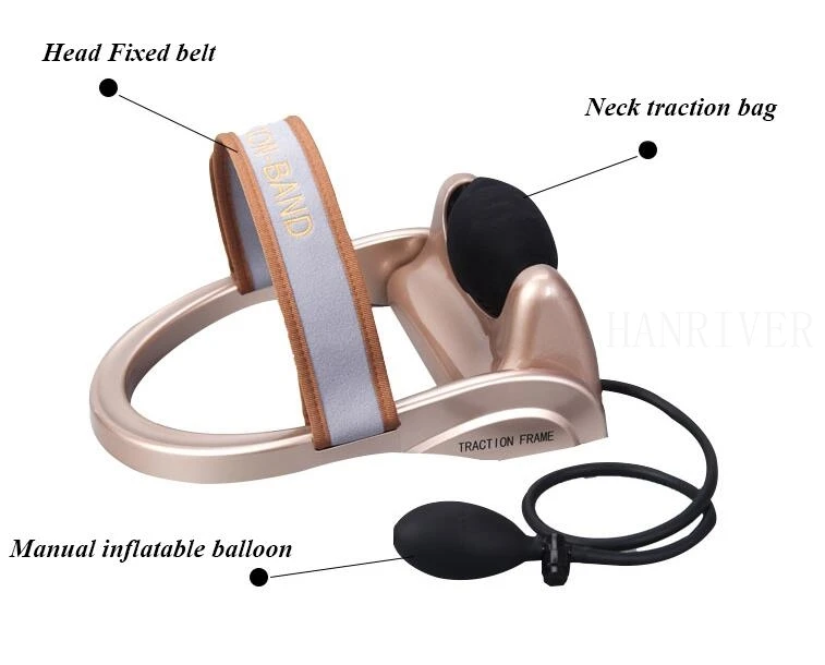 Портативный пневматический трактор HANRIVER для шейного отдела позвоночника