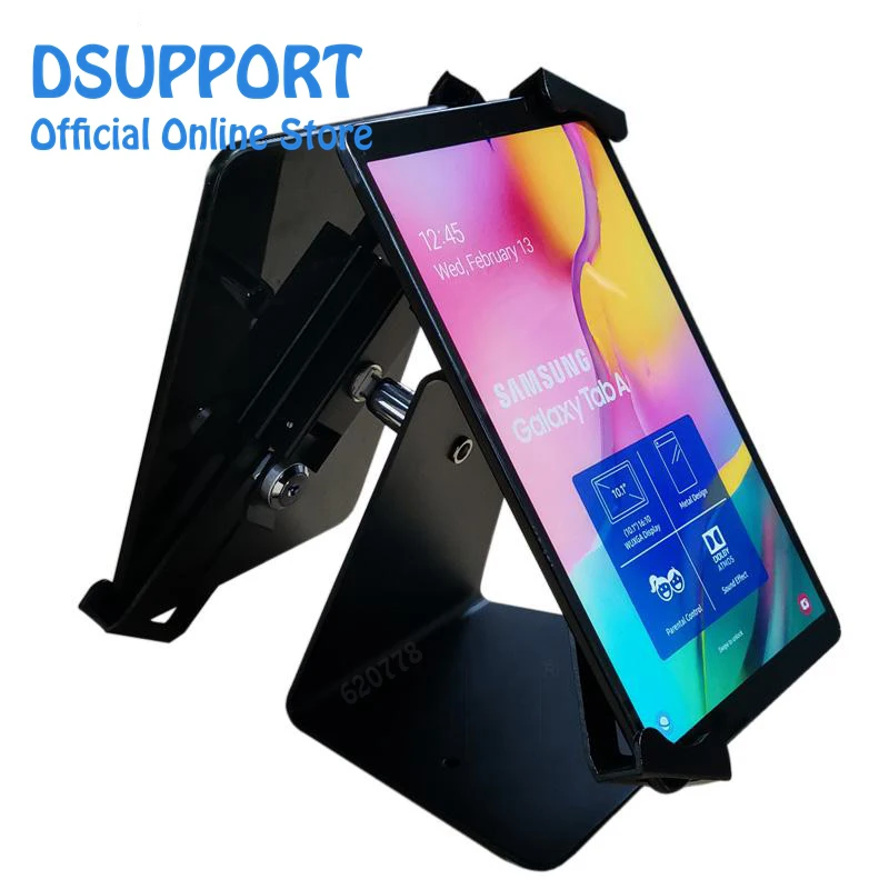 Suporte de Montagem Universal para 7 Anti Roubo Design Duplo Display Tablet Pos Suporte -13 Android