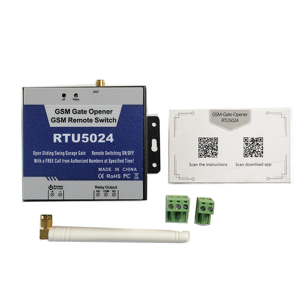 RTU5024 2G GSM Открыватель ворот для барьера/затвора/гаражной двери | Безопасность и