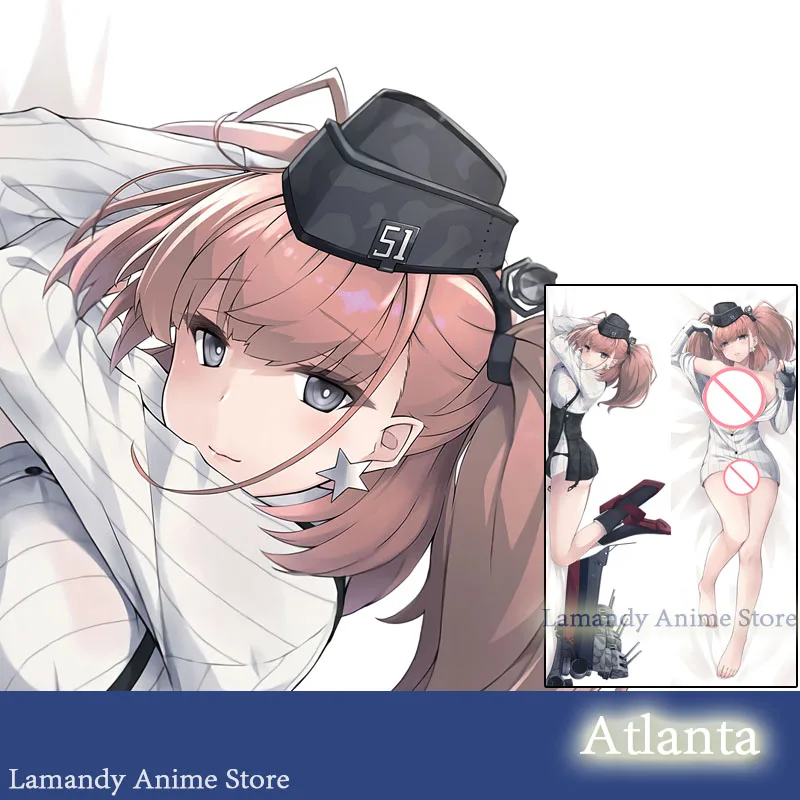 

Двусторонняя наволочка Dakimakura с принтом из аниме Атланта Kantai