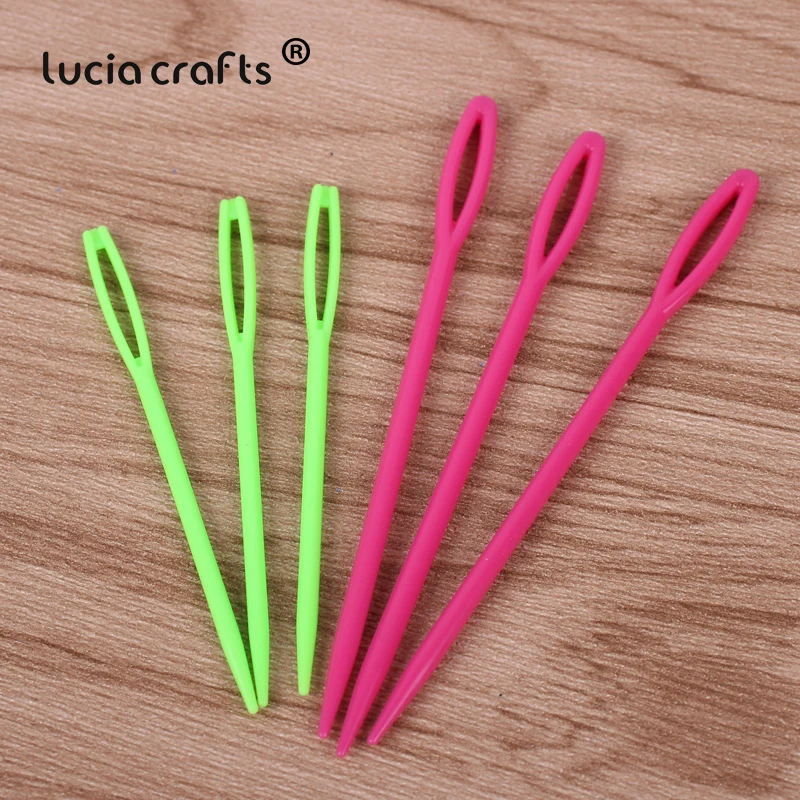 1 набор пластиковых U-образных зажимов для вязания крючком инструментов