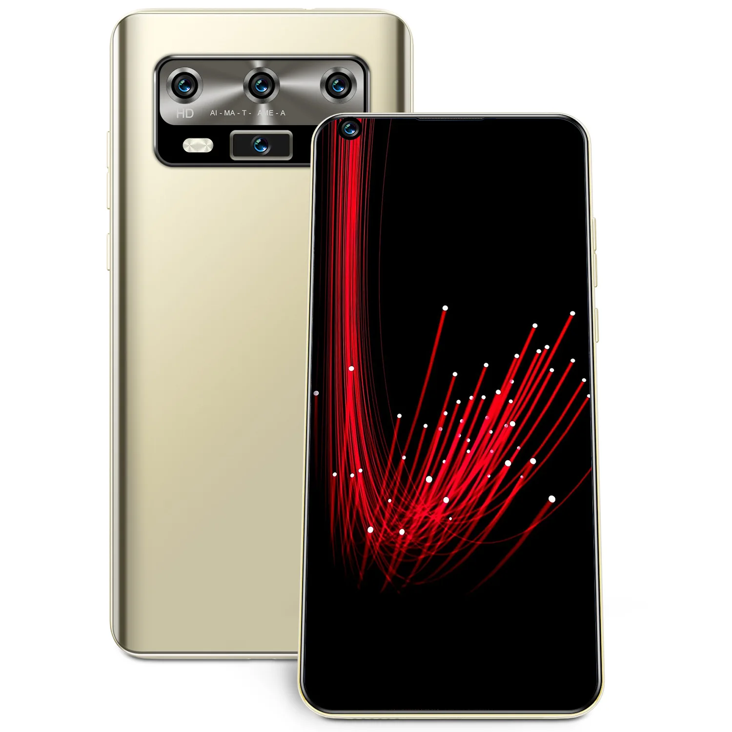 

Galy P50 Pro 4Core 6.8 Inch 12 512GB 5600mAh Big battery Andriod Smart Phone Dual Sim Smartphone free shipping phone