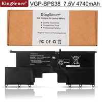 kingsener vgp bps38 laptop battery for sony vaio pro11 pro13 svp1321bpxb svp13216pg svp132a1cm svp11217scs bps38 7 5v 4740mah