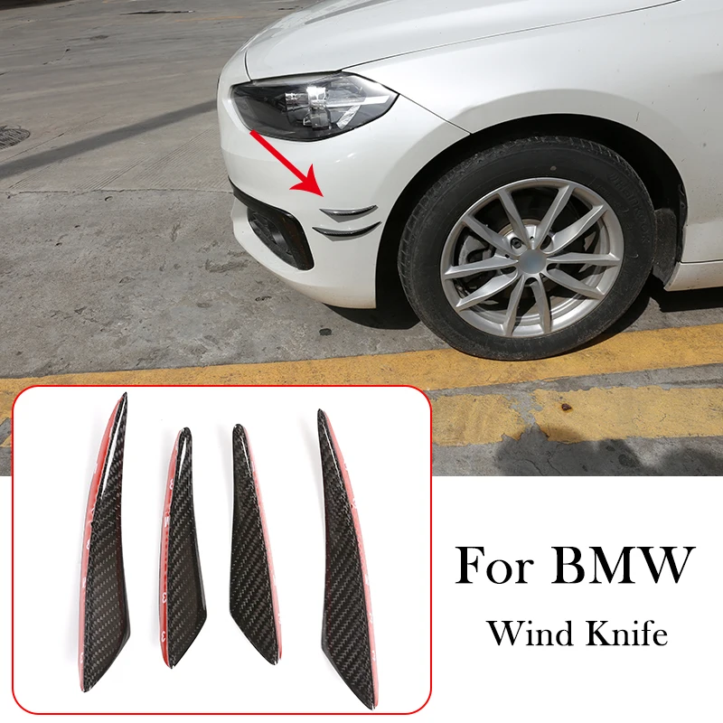 УГЛЕРОДНЫЙ автомобильный ветровой нож-спойлер для BMW 123457 серии X1 X3 X4 X5 X6 F20 F22 F21 F30