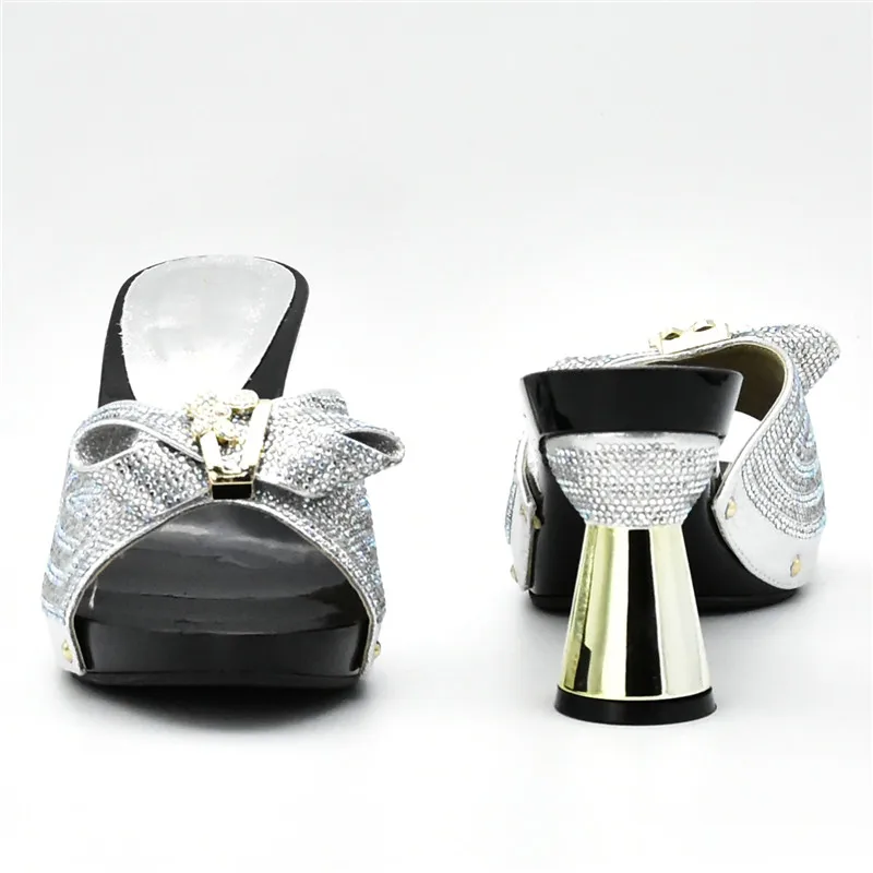 Новейший дизайн Обувь и сумка в комплекте для нигерийских женщин Вечерние