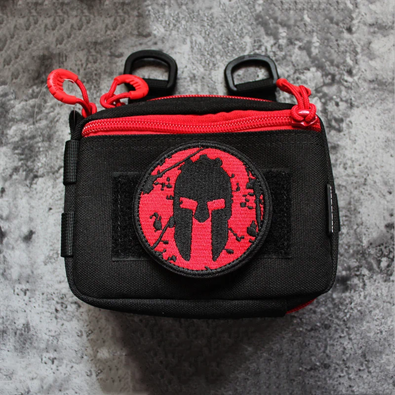 Спартанский воин руль вышивка тактическая нашивка на липучке солдат крючок