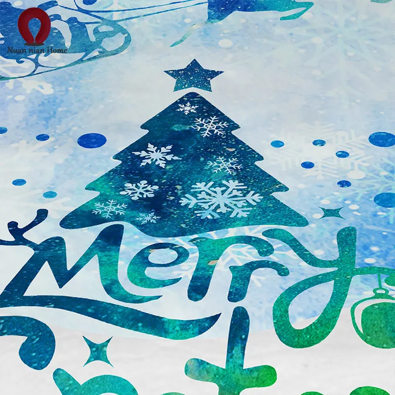 3D Рождественский Комплект постельного белья белая Рождественская елка