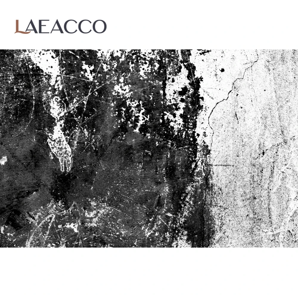 Laeacco Dark Black Carbon Texture Cave Stone Surface Pattern Photo Backgrounds For Photography Backdrop Studio Photocall |