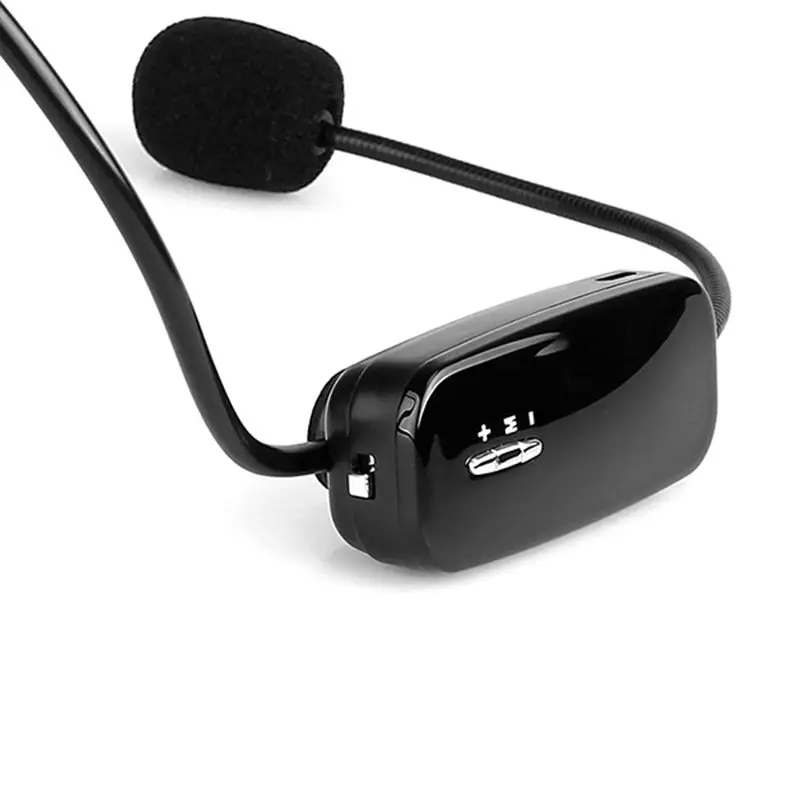 Wireless Microphone Headset MIC Voice Amplifier FM Transmitter 87.5-108MHz &amp Rechargeable Battery for Teaching Tour Guide Y4430 |