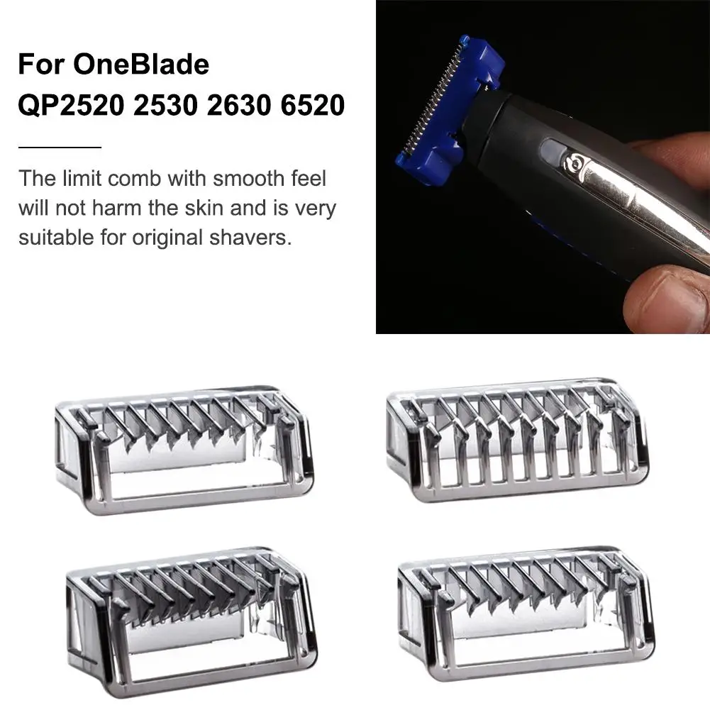 

1 2 3 5mm Universal Salon Guide Comb Facial Grooming Trimmer Clipper Barber Limiting For OneBlade QP2520 2530 2630 6520