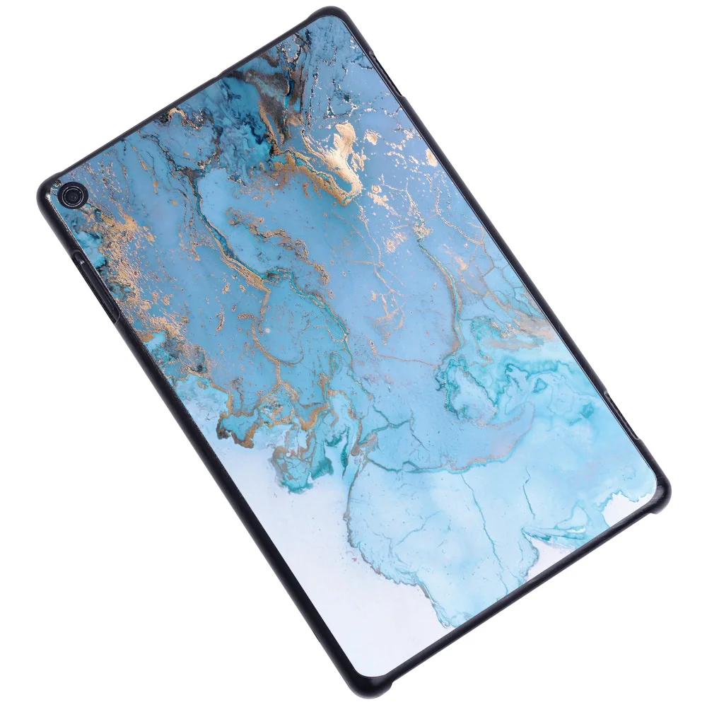 For Amazon Fire HD 8 (6th/7th/8th Gen 2016 2017 2018 Release) -tablet PC Plastic Printed marble pattern Slim Stand Case Cover | Компьютеры