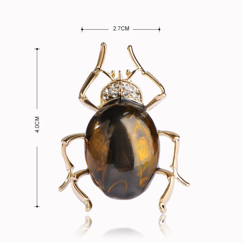 Эмалированные эмалированные Броши Funmor в стиле панк яркие броши для тараканов