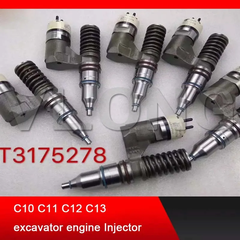 Экскаватор Caterpillar Diesel C12 C-12 инжектор топлива двигателя Common Rail Инжектор 317-5278 212-3463