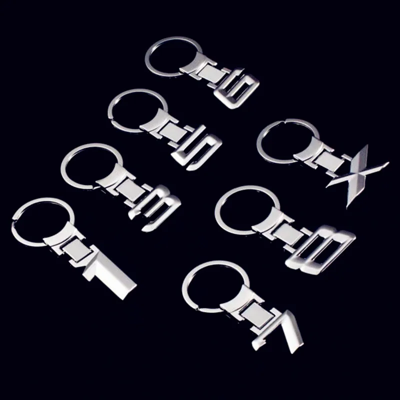 Автомобильный брелок из сплава 3d эмблема для ключей Ford C MAX Flex B Atlas Five FG F 350 250 Серия