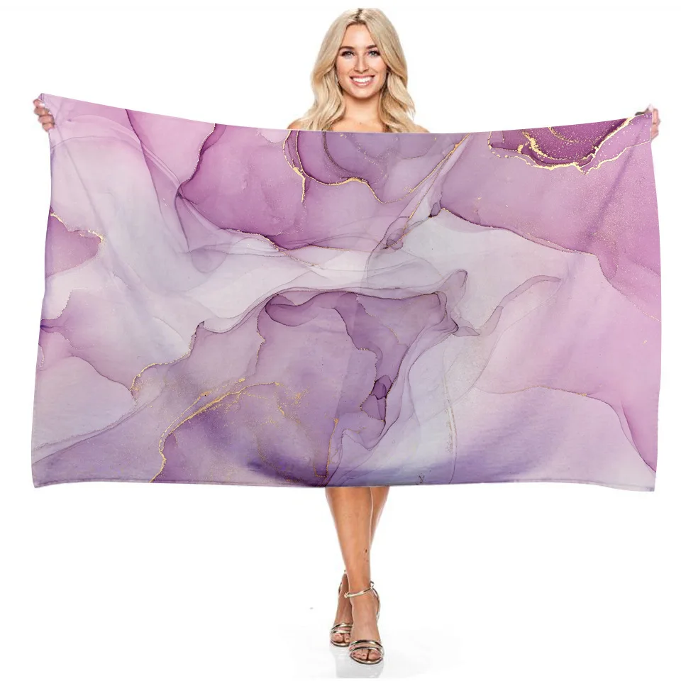 

Outdoor Microfiber Towel Camping Sport Swimming Beach Bath Towels Hand Face Body Antibacterial Hiking Travel Quick Dry