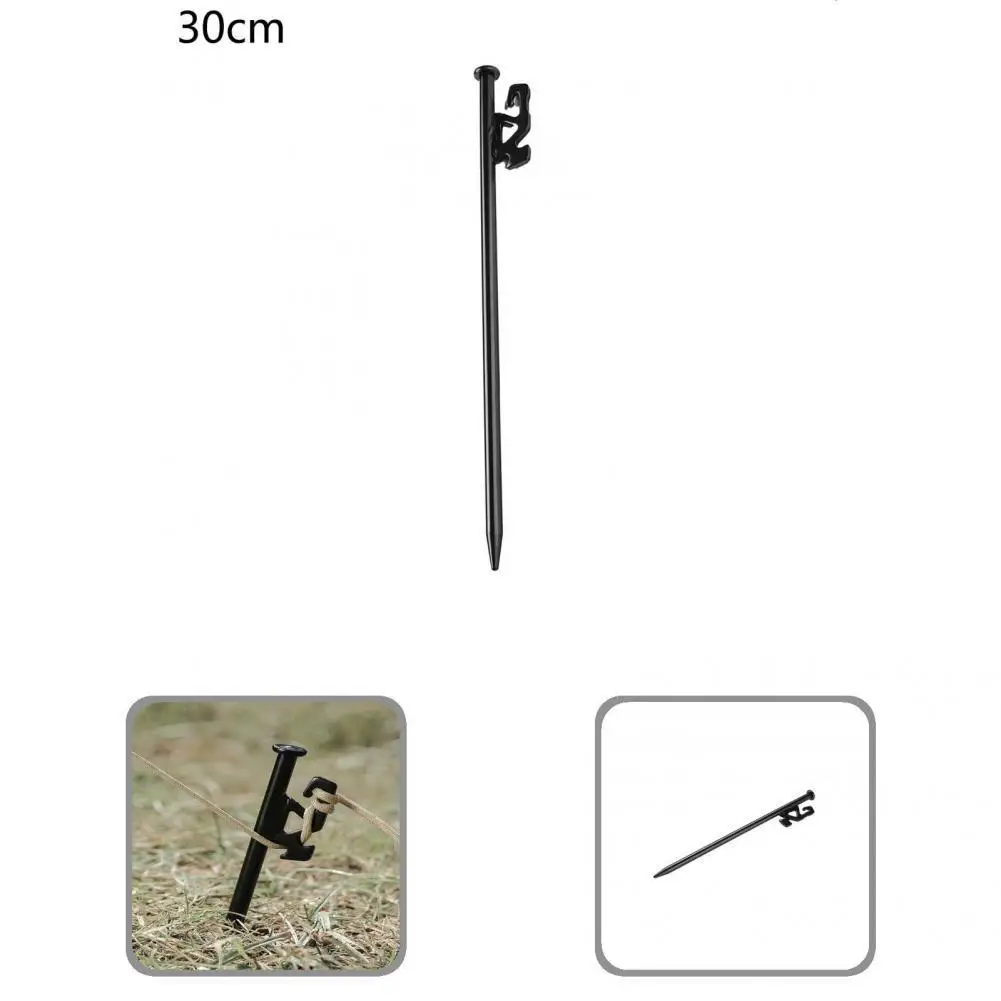 

Quick Insertion Long-Lasting Heavy Duty Steel Tent Stake Peg for Outdoor Camping Hiking Trip