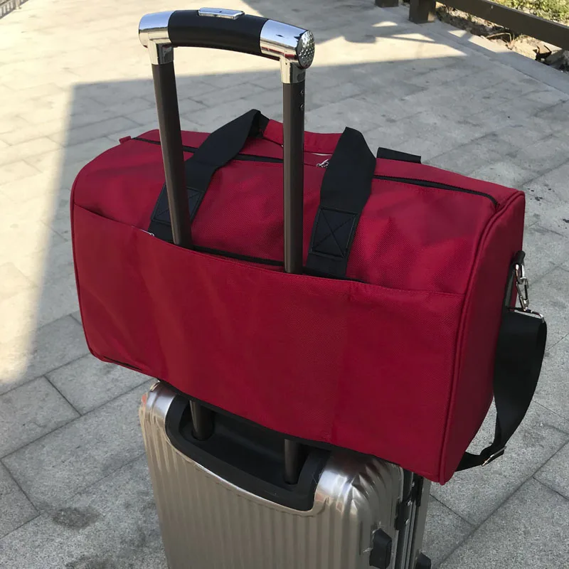 Men's Business Travel Bag Men's Handbag Short Distance Luggage Bag Women's Large Capacity Travel Bag Light Carrying Leisure Land