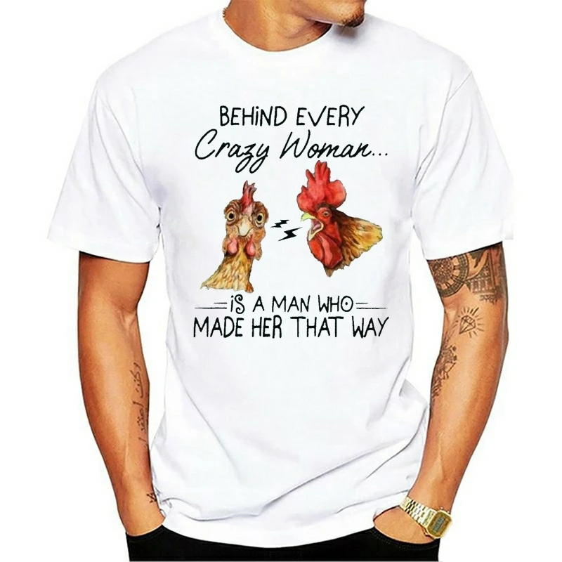 Курица за каждой сумасшедшей женщиной-это мужчина который сделал ее таким