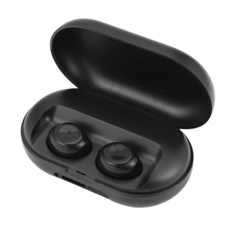 ZLT-01 TWS Беспроводные Bluetooth 5,0 наушники стерео Bluetooth сенсорная гарнитура AI управление Bluetooth 5,0 гарнитура для смартфона черный
