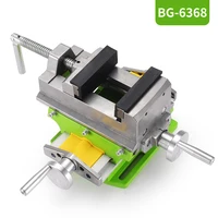 Free Shipping 3 Inch Cross Slide Vise Vice table Compound table Worktable Bench Alunimun Alloy Body For Milling drilling