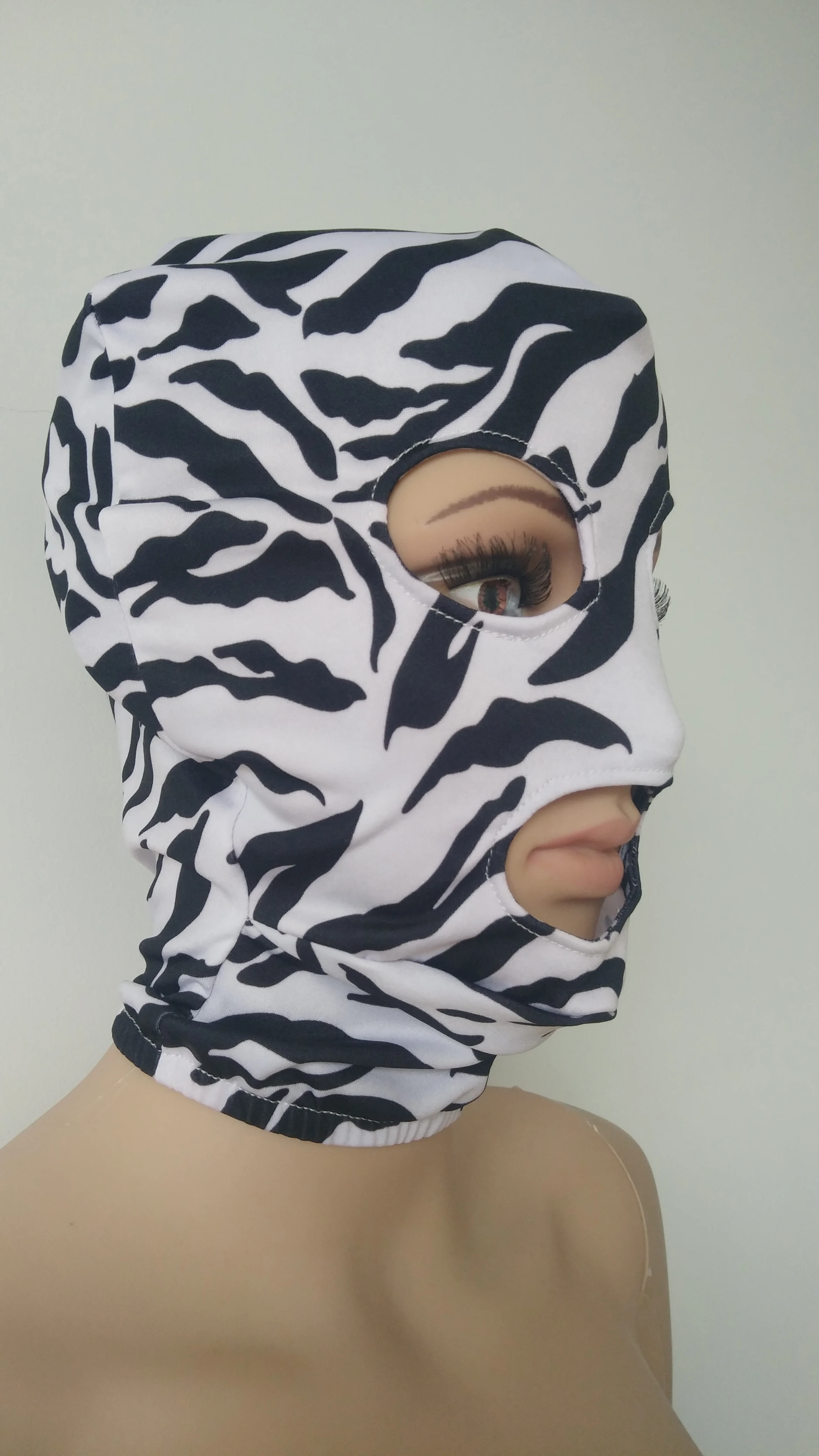 Костюмы Зентаи унисекс для вечевечерние Хэллоуина капюшоны с принтом зебры