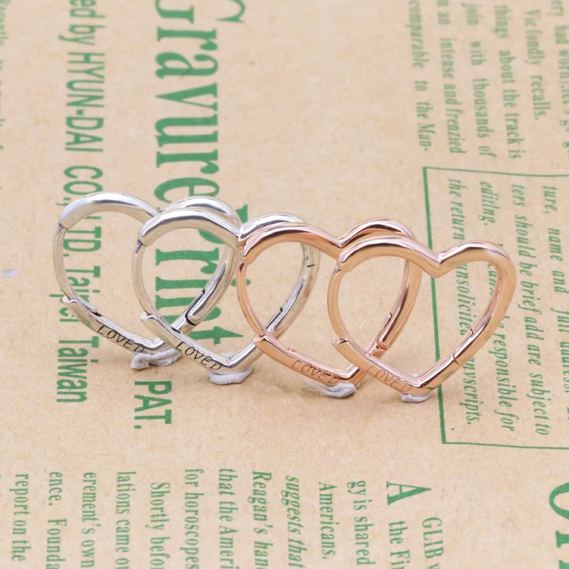 

DoDoFly Hot Fashion S925 sterling silver playful love earrings For Women Authentic Original Jewelry Gift