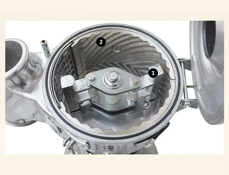 Автоматическая молотковая непрерывная мельница измельчитель для трав