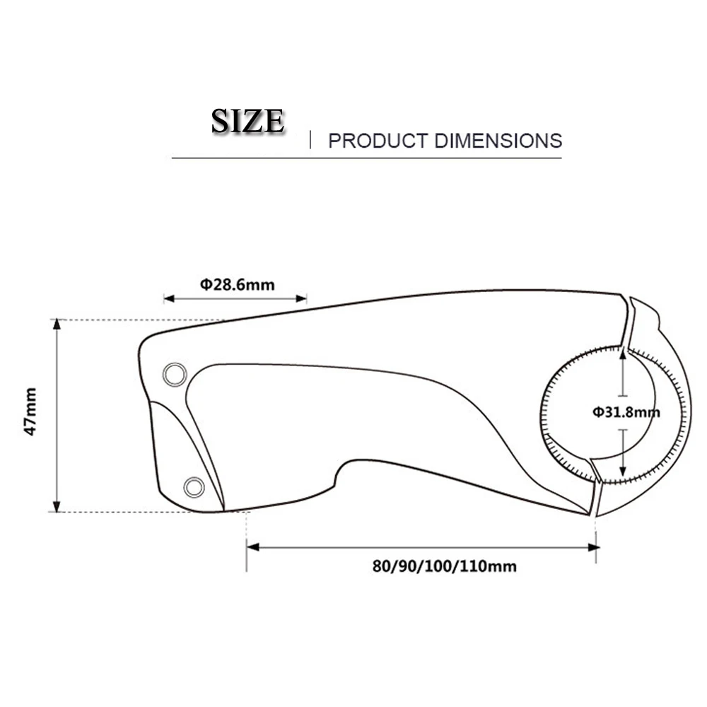 

DODICI Full Carbon Fiber Bicycle Stem Tateyama Road Bike Stem Ultra Light Speed Reduction -10 Degree Bicycle Stem Cycling Parts
