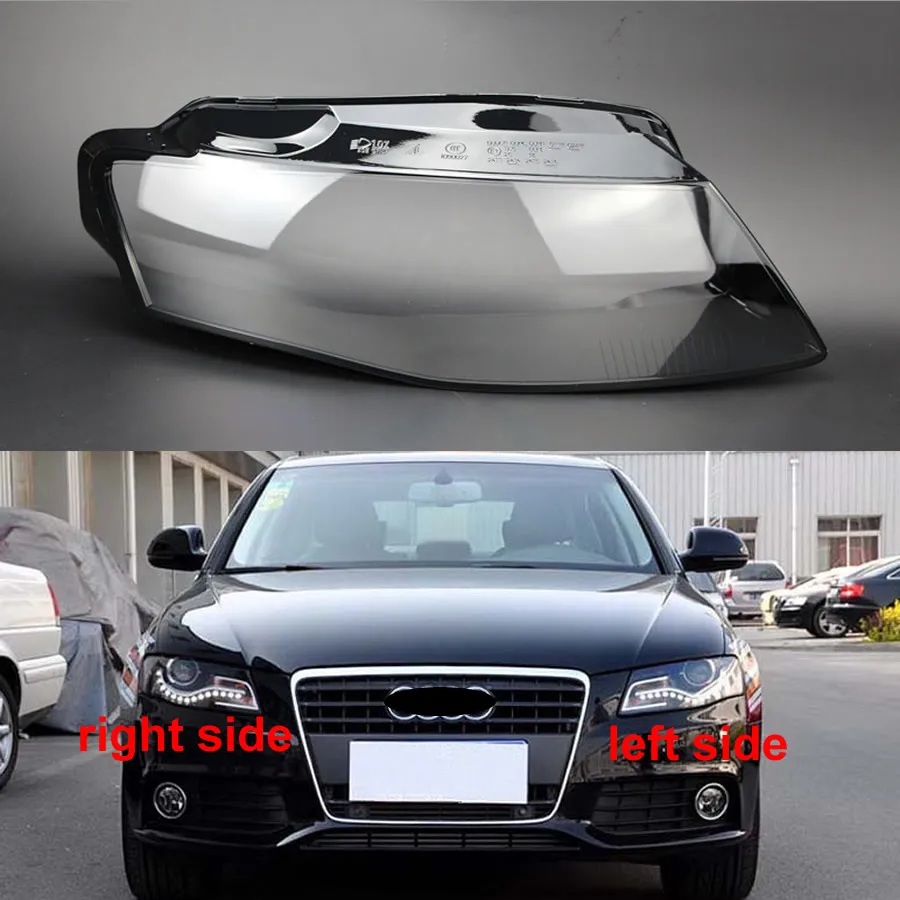 

Корпус противотуманных фар фары крышка фар Стекло абажур Shell Прозрачный Абажур для Audi A4L 2009 2010 2011 2012