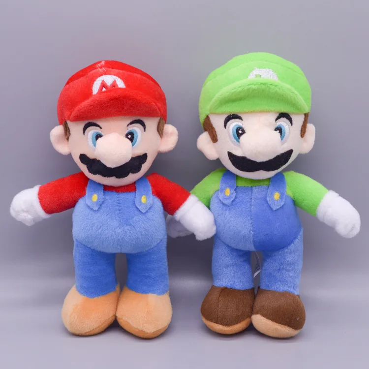 25 см Super Mario Плюшевые куклы Bros динозавр аниме персонажи плюшевые игрушки