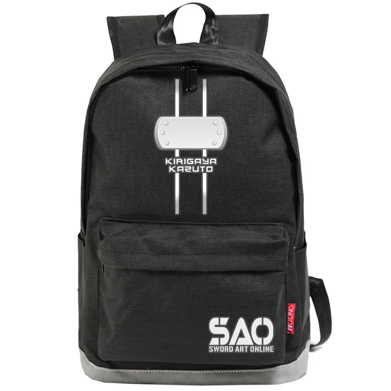 

Sword Art Online Cosplay Backapck Student School Shoulder Bag Teentager Laptop Travel Bags Rucksack Gift