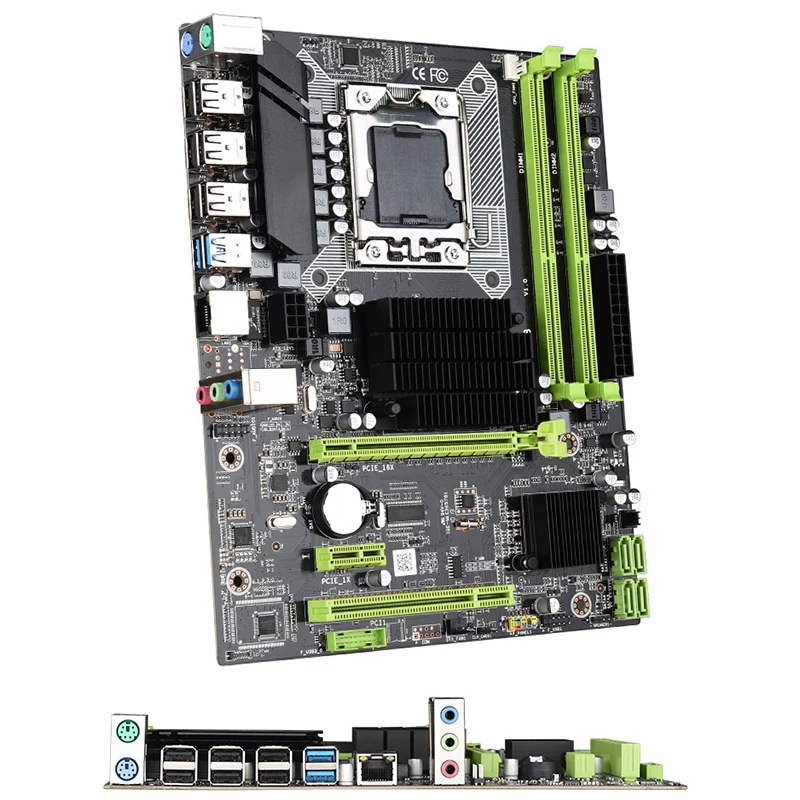X58 LGA 1366 Motherboard LGA1366 Support REG ECC DDR3 and Xeon Processor USB3.0 AMD RX Series | Компьютеры и офис