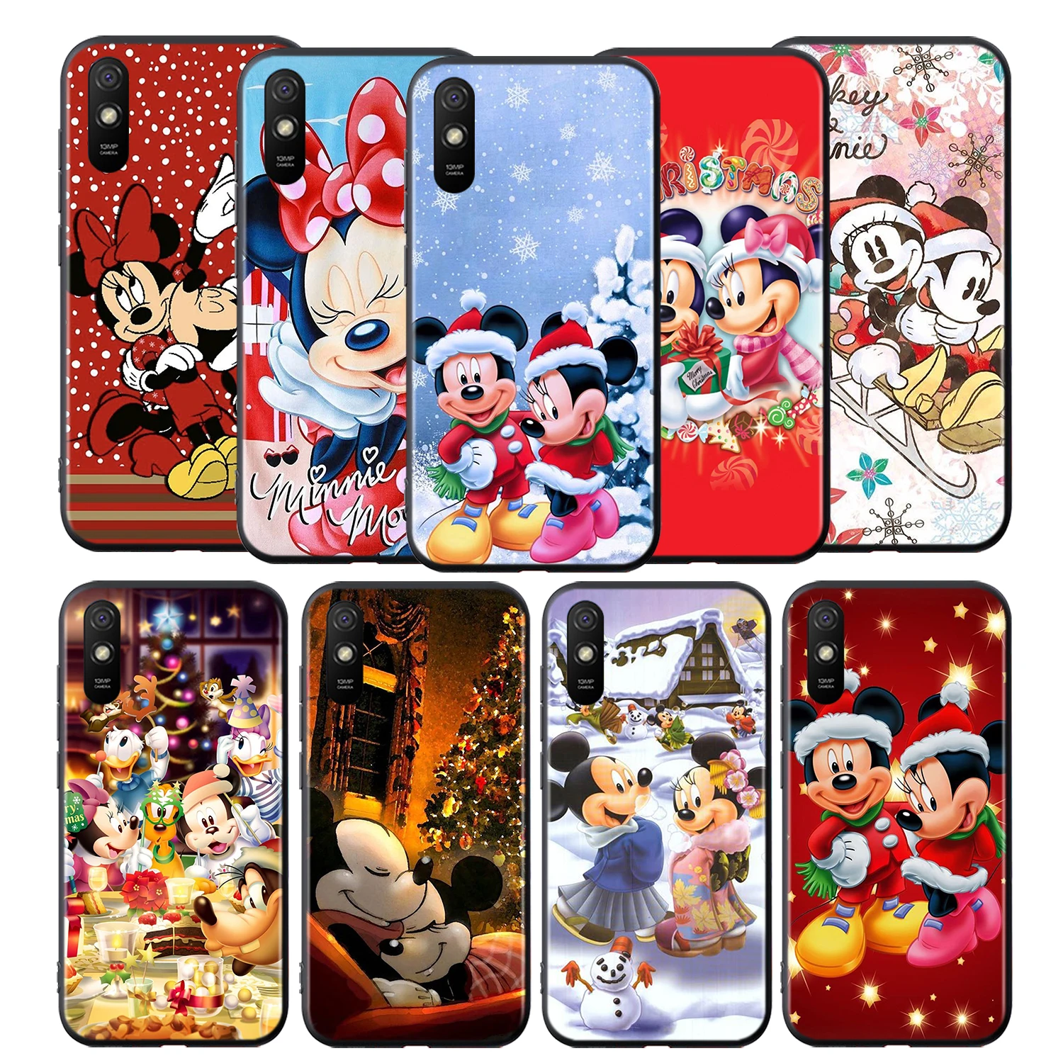 

Mickey Minnie Christmas Silicone Cover For Xiaomi Redmi 10 9T 9 9C 9A 9AT 9i 8 8A 7 6 Pro 7A 6A 5 5A 4X S2 Plus Phone Case