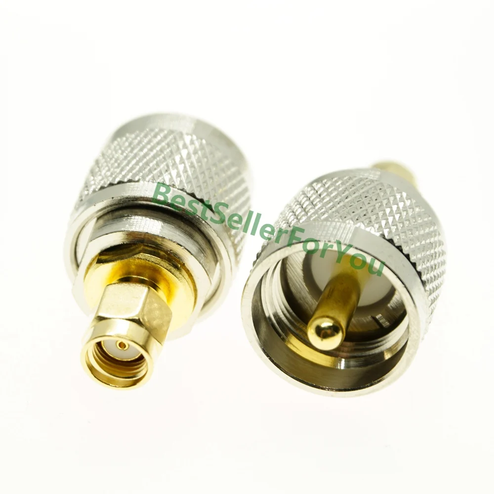 RP SMA RPSMA Штекерный соединитель для UHF PL 259 PL259 Соединительный РЧ