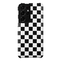 checkered leather phone cover case for samsung galaxy s21 ultra s20 s8 s9 s10 s21 plus note 20 10 9 a52 a72 a51 a71 a50 a32 m31