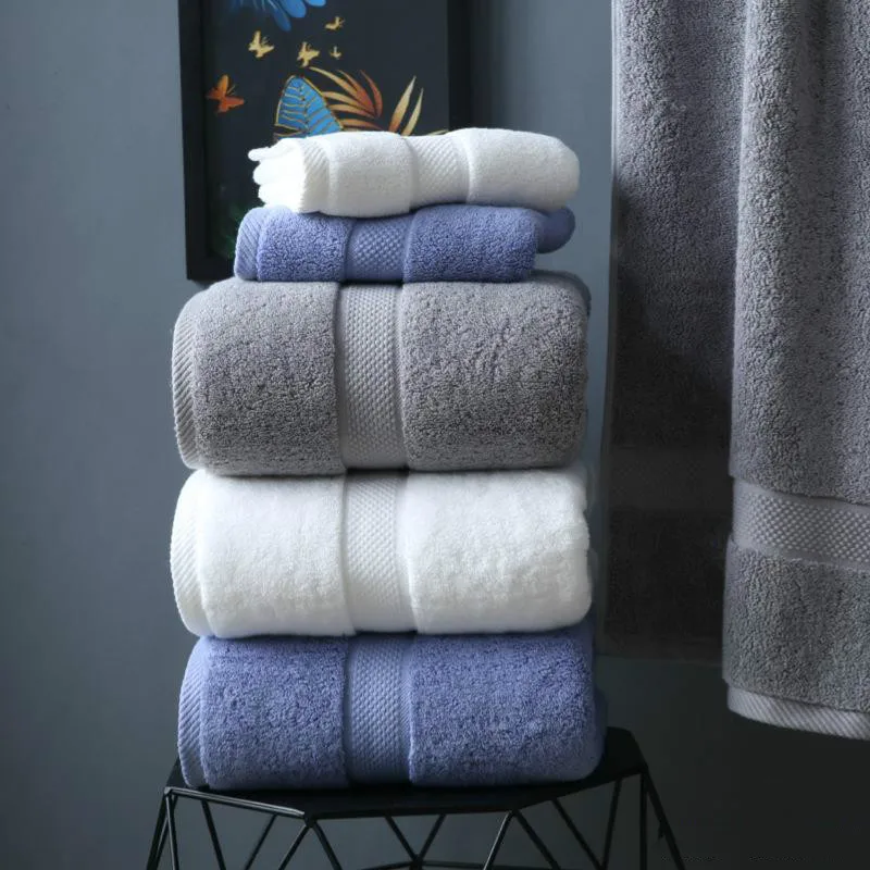 Large Bath Towel Pure Cotton Thick Water-absorbing And Quick-drying Not Easy To Lose Fluff Household 80x160cm |