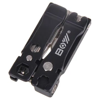 19 in q bike repair tools kit folding screwdriver wrench portable foldable bicycle repair multi tools cycling repair accessories