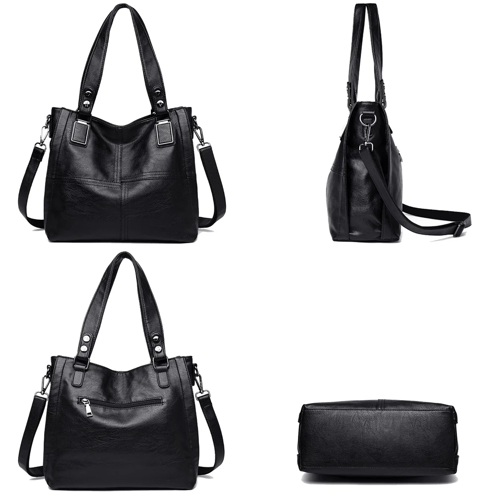 Sac A основной Femme Лоскутные кожаные роскошные сумки женские сумки дизайнерские женские ручные сумки Большие женские сумки через плечо Повседневная Сумка-тоут
