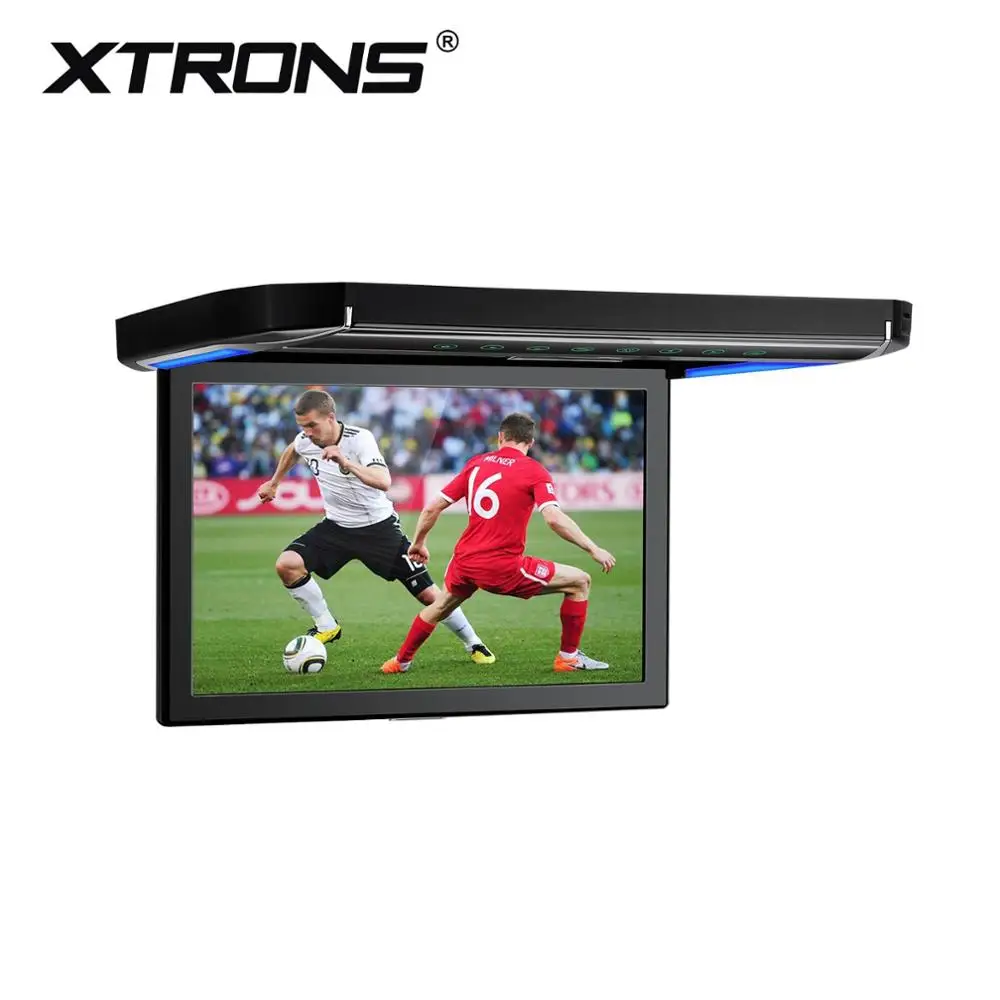 Монитор Автомобильный с сенсорной кнопкой 12 1 дюйма вращающийся на 120