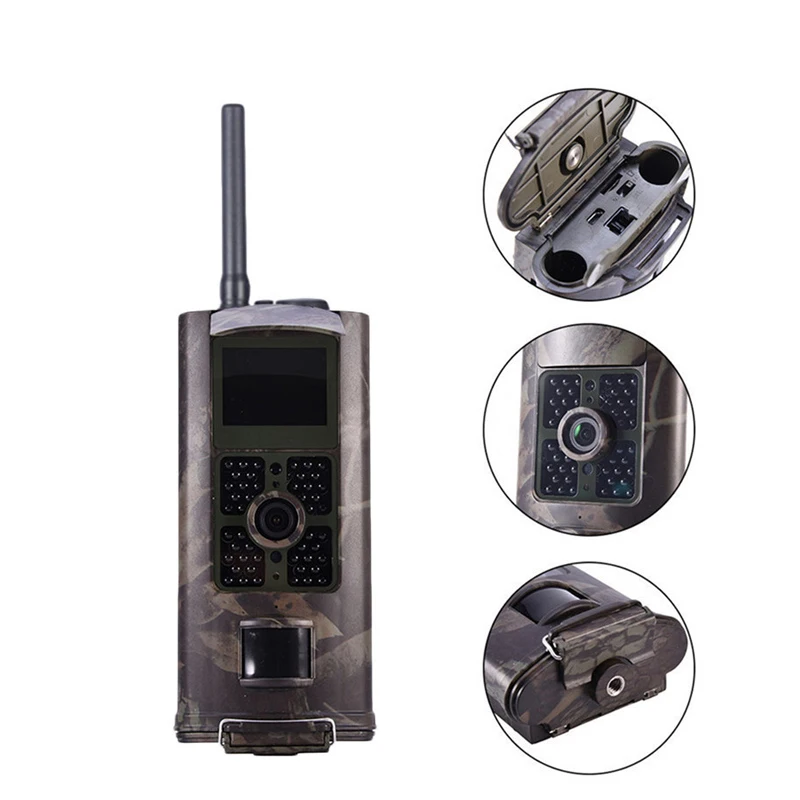 Hc-700G Hunting Camera Wild Surveillance Tracking Game 3G Mms Sms 16Mp Trail Video Scouting Photo Trap | Электроника
