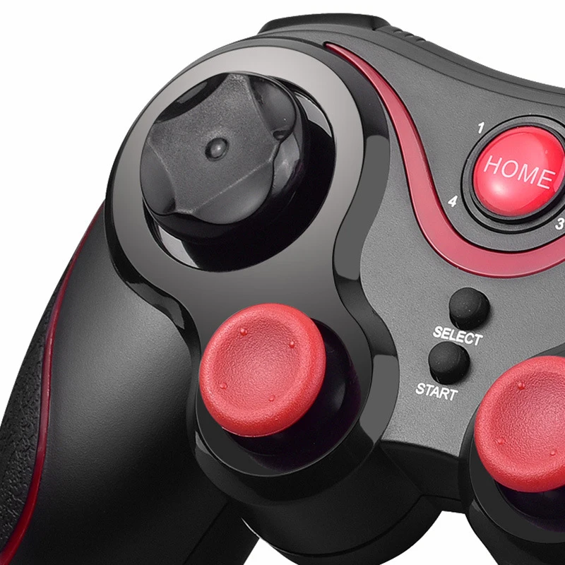 gamepad x3 wireless bluetooth joystick pc android game console controller bt4 0 game pad for mobile phone tablet tv box holder free global shipping