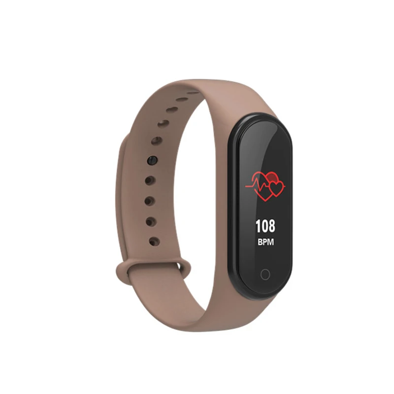 Пульсометр измеритель артериального давления Bluetooth m4 Смарт часы умный браслет